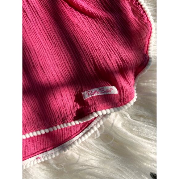 Ruffle Butts tunic dress swimsuit cover up pink girls 4-5t cotton - Picture 7 of 10